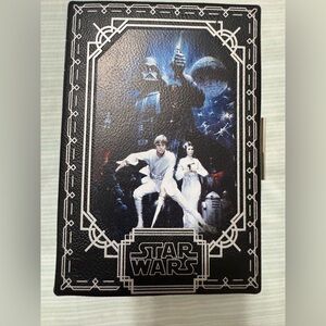 NWT Loungefly Star Wars Crossbody Book Clutch Purse